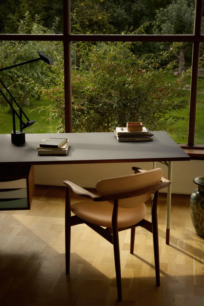 House of Finn Juhl 109 Armchair, valnød af Finn Juhl> Spisebordsstole
