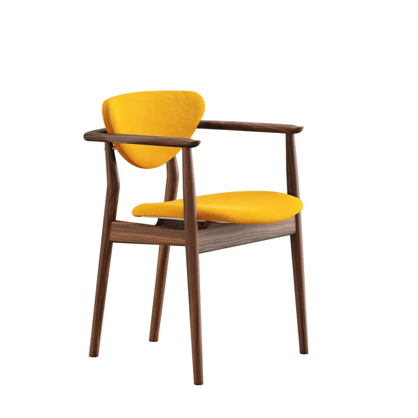 House of Finn Juhl 109 Armchair, valnød af Finn Juhl> Spisebordsstole