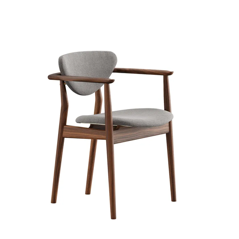 House of Finn Juhl 109 Armchair, valnød af Finn Juhl> Spisebordsstole