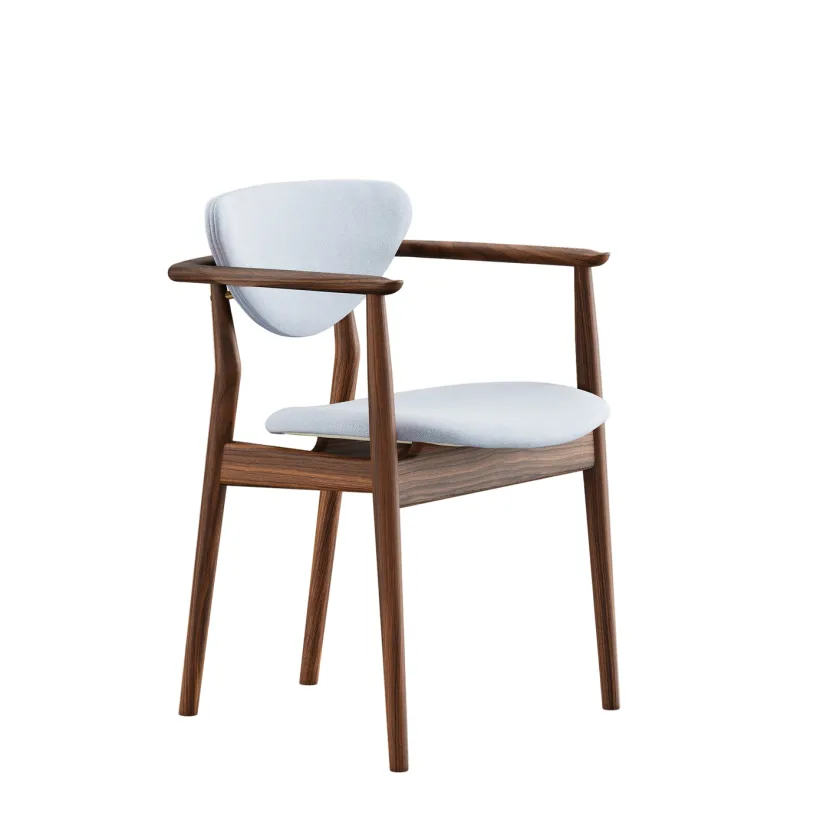House of Finn Juhl 109 Armchair, valnød af Finn Juhl> Spisebordsstole