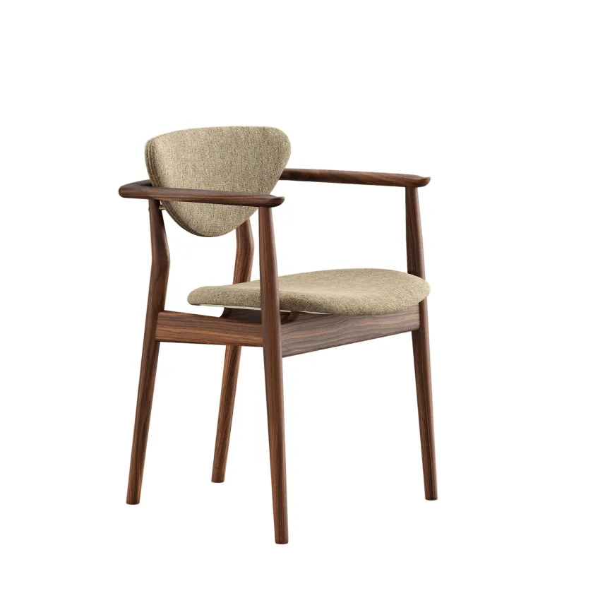 House of Finn Juhl 109 Armchair, valnød af Finn Juhl> Spisebordsstole