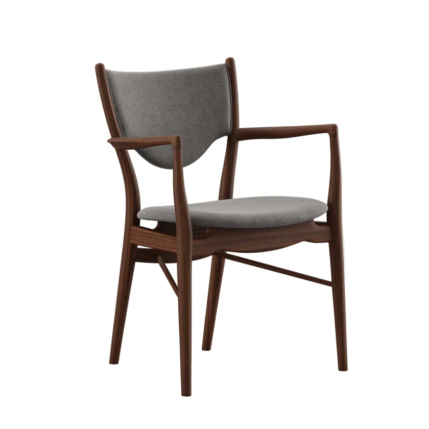House of Finn Juhl 46 Armchair, valnød af Finn Juhl> Spisebordsstole