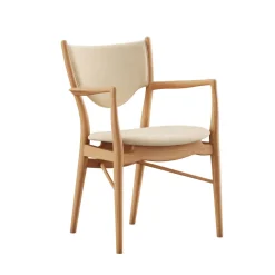 House of Finn Juhl 46 Armchair, valnød af Finn Juhl><noscript><img width=