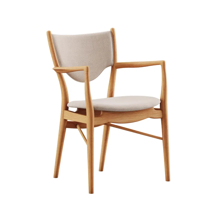 House of Finn Juhl 46 Armchair, valnød af Finn Juhl> Spisebordsstole