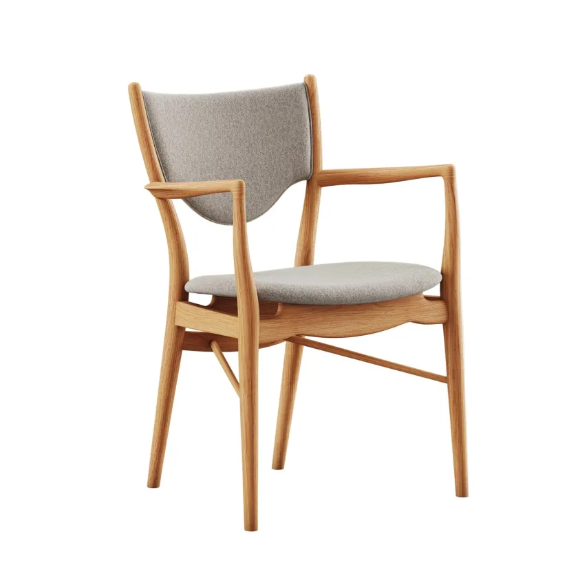 House of Finn Juhl 46 Armchair, valnød af Finn Juhl> Spisebordsstole
