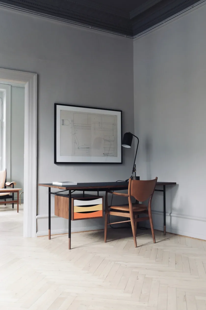 House of Finn Juhl 46 Armchair, valnød af Finn Juhl> Spisebordsstole
