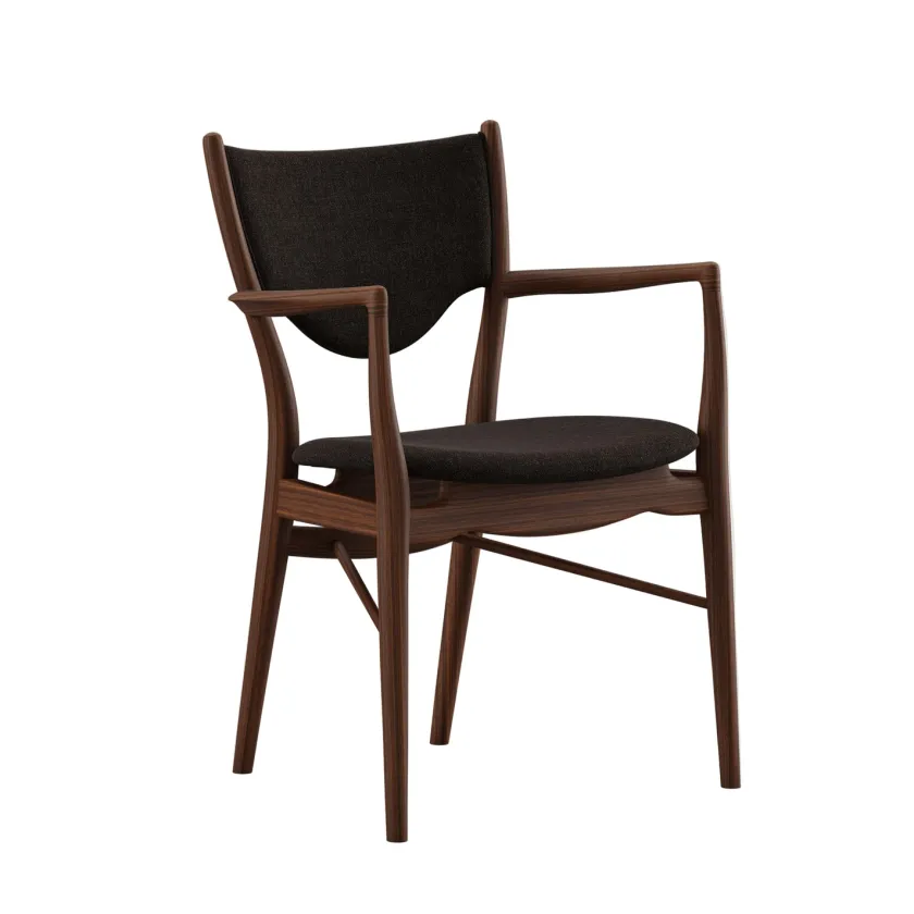 House of Finn Juhl 46 Armchair, valnød af Finn Juhl> Spisebordsstole