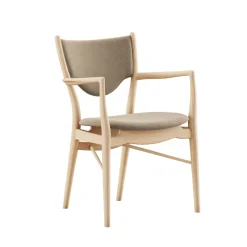 House of Finn Juhl 46 Armchair, valnød af Finn Juhl><noscript><img width=