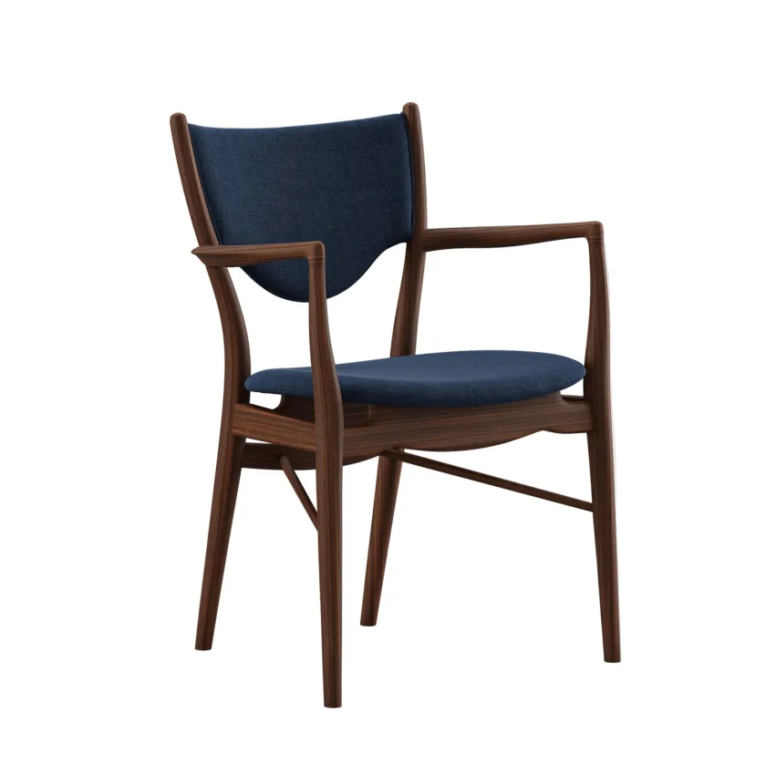 House of Finn Juhl 46 Armchair, valnød af Finn Juhl> Spisebordsstole