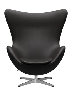 Fritz Hansen 3316 Ægget af Arne Jacobsen læder><noscript><img width=