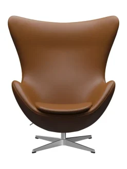 Fritz Hansen 3316 Ægget af Arne Jacobsen læder><noscript><img width=