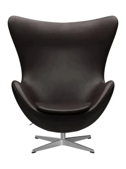 Fritz Hansen 3316 Ægget af Arne Jacobsen læder><noscript><img width=