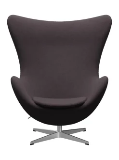 Fritz Hansen 3316 Ægget af Arne Jacobsen læder><noscript><img width=