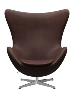 Fritz Hansen 3316 Ægget af Arne Jacobsen læder><noscript><img width=