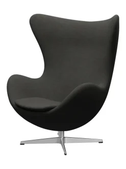 Fritz Hansen 3316 Ægget af Arne Jacobsen læder><noscript><img width=