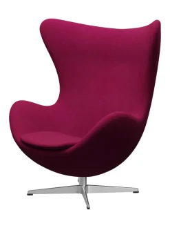 Fritz Hansen 3316 Ægget af Arne Jacobsen læder><noscript><img width=