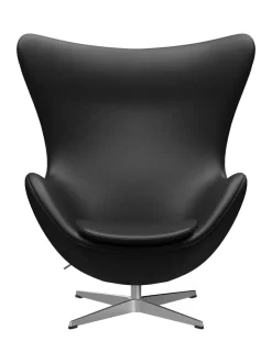 Fritz Hansen 3316 Ægget af Arne Jacobsen læder><noscript><img width=