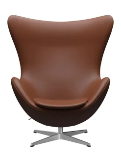 Fritz Hansen 3316 Ægget af Arne Jacobsen læder><noscript><img width=
