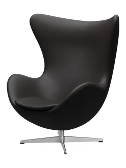 Fritz Hansen 3316 Ægget af Arne Jacobsen læder><noscript><img width=