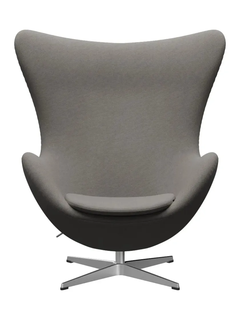 Fritz Hansen 3316 Ægget af Arne Jacobsen stofgr. 2> Loungestole|Lænestole