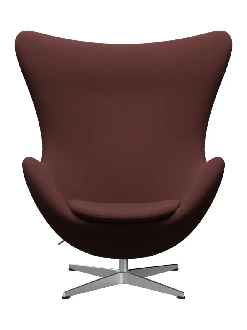 Fritz Hansen 3316 Ægget af Arne Jacobsen stofgr. 2> Loungestole|Lænestole
