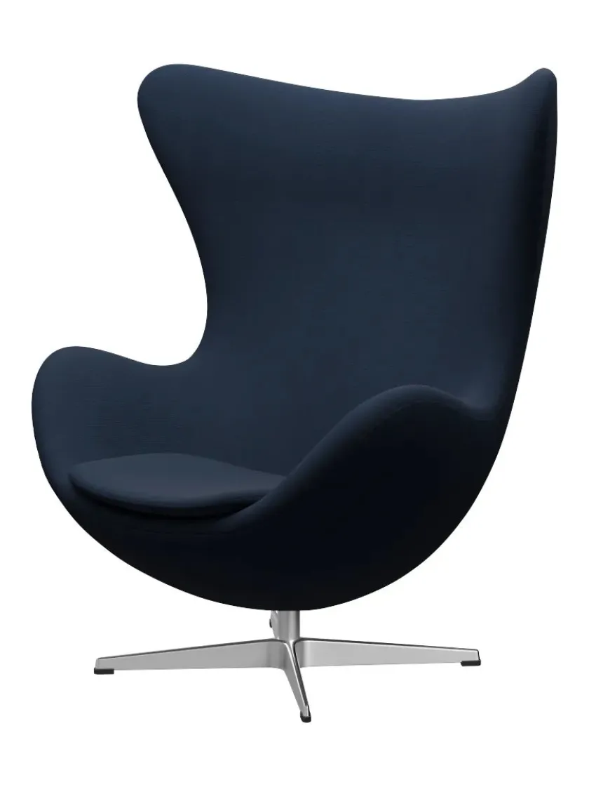 Fritz Hansen 3316 Ægget af Arne Jacobsen stofgr. 2> Loungestole|Lænestole