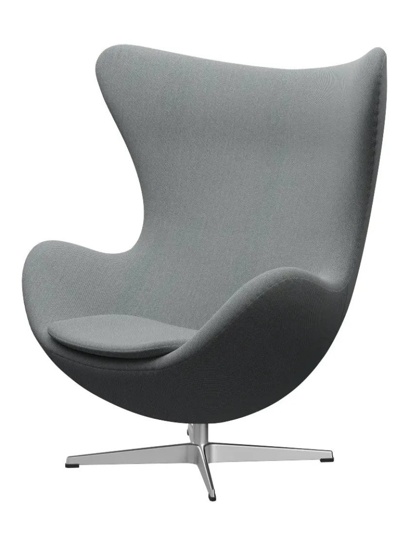 Fritz Hansen 3316 Ægget af Arne Jacobsen stofgr. 2> Loungestole|Lænestole