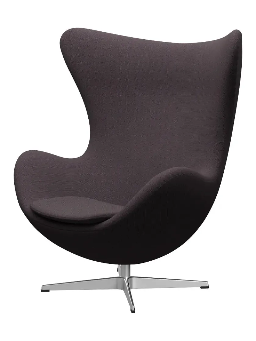 Fritz Hansen 3316 Ægget af Arne Jacobsen stofgr. 2> Loungestole|Lænestole