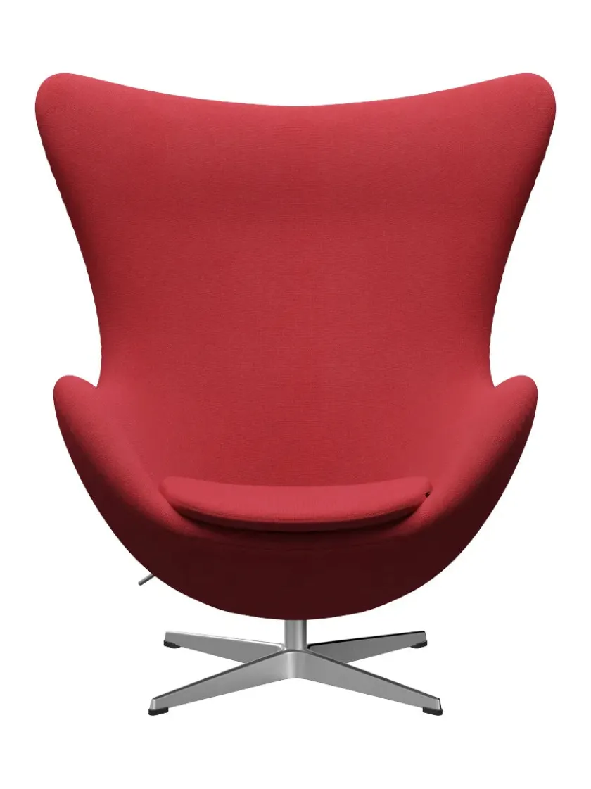 Fritz Hansen 3316 Ægget af Arne Jacobsen stofgr. 2> Loungestole|Lænestole