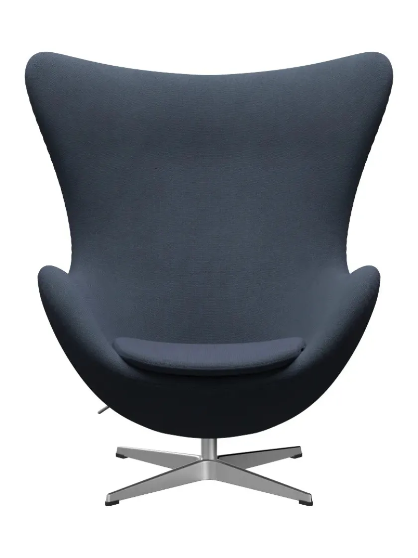 Fritz Hansen 3316 Ægget af Arne Jacobsen stofgr. 2> Loungestole|Lænestole