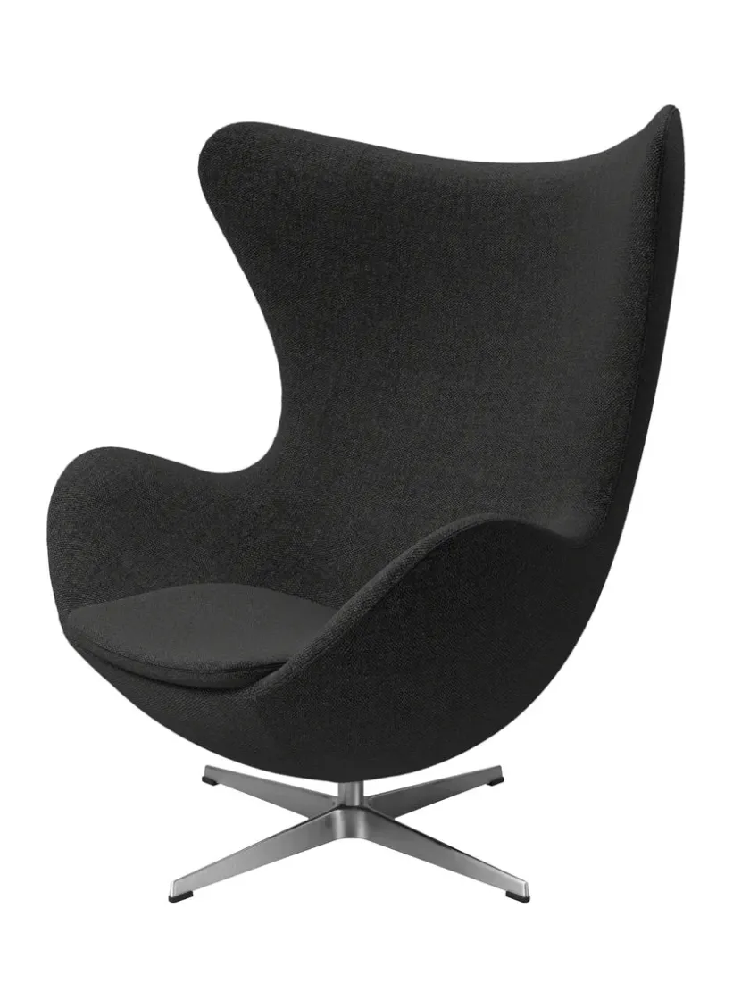 Fritz Hansen 3316 Ægget af Arne Jacobsen stofgr. 2> Loungestole|Lænestole