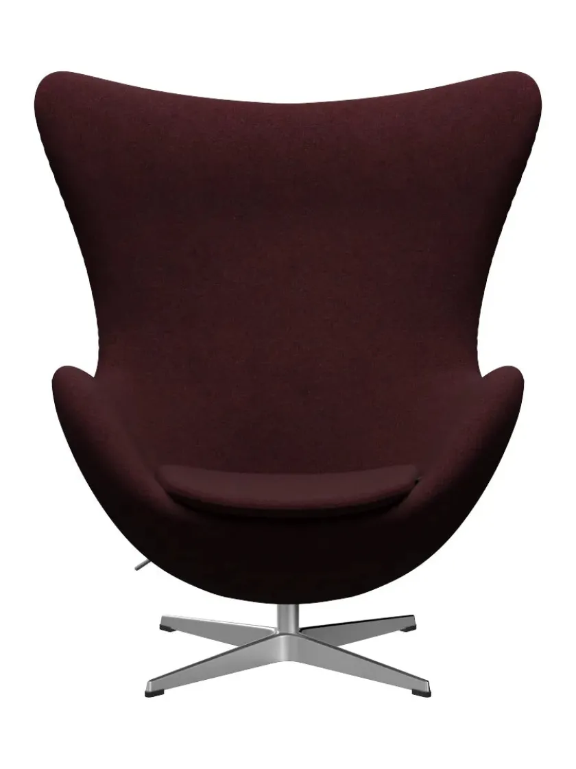 Fritz Hansen 3316 Ægget af Arne Jacobsen stofgr. 2> Loungestole|Lænestole