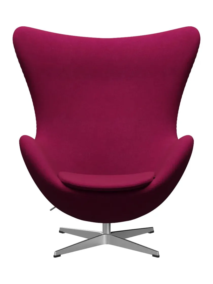 Fritz Hansen 3316 Ægget af Arne Jacobsen stofgr. 2> Loungestole|Lænestole