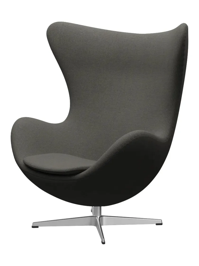 Fritz Hansen 3316 Ægget af Arne Jacobsen stofgr. 2> Loungestole|Lænestole