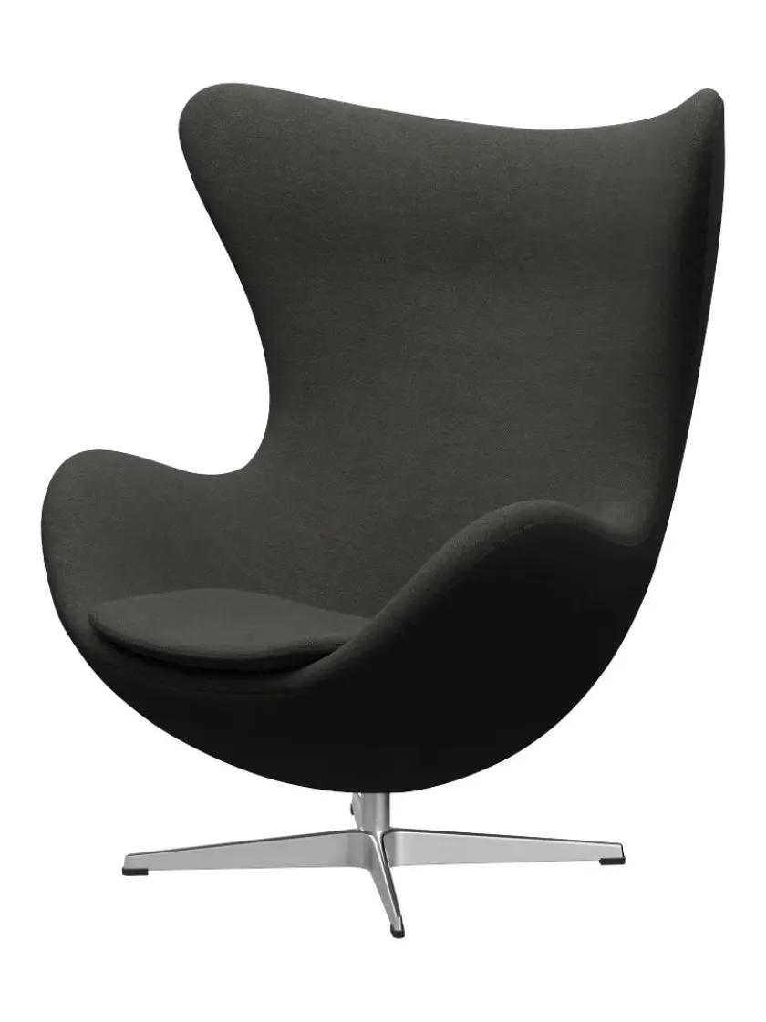 Fritz Hansen 3316 Ægget af Arne Jacobsen stofgr. 2> Loungestole|Lænestole