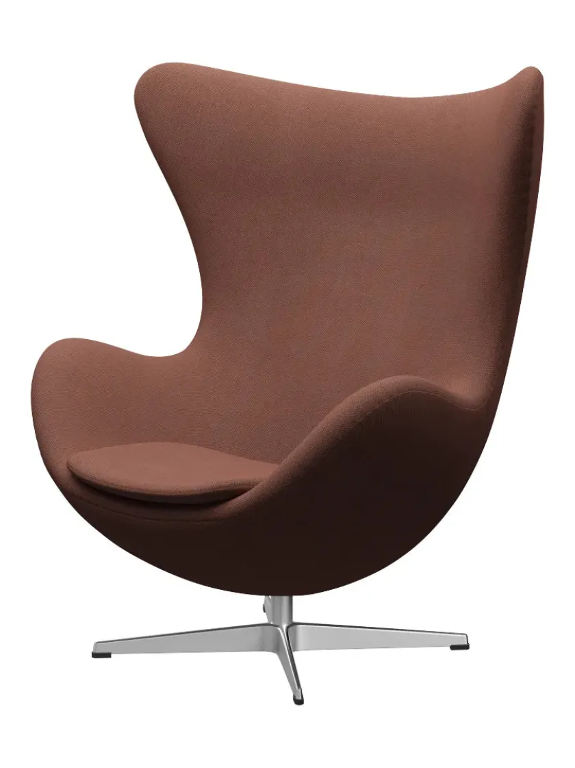 Fritz Hansen 3316 Ægget af Arne Jacobsen stofgr. 2> Loungestole|Lænestole
