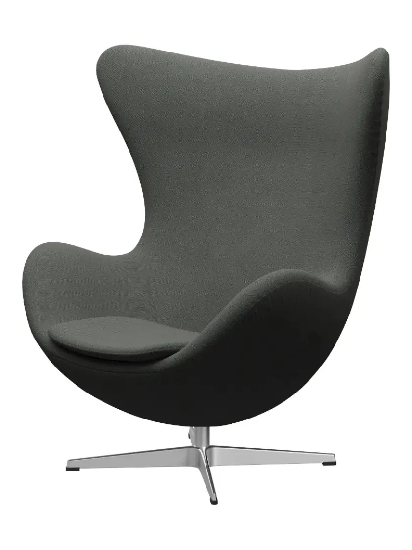 Fritz Hansen 3316 Ægget af Arne Jacobsen stofgr. 2> Loungestole|Lænestole