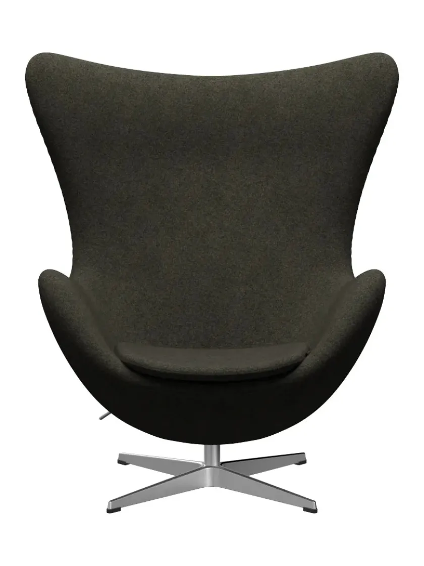 Fritz Hansen 3316 Ægget af Arne Jacobsen stofgr. 2> Loungestole|Lænestole