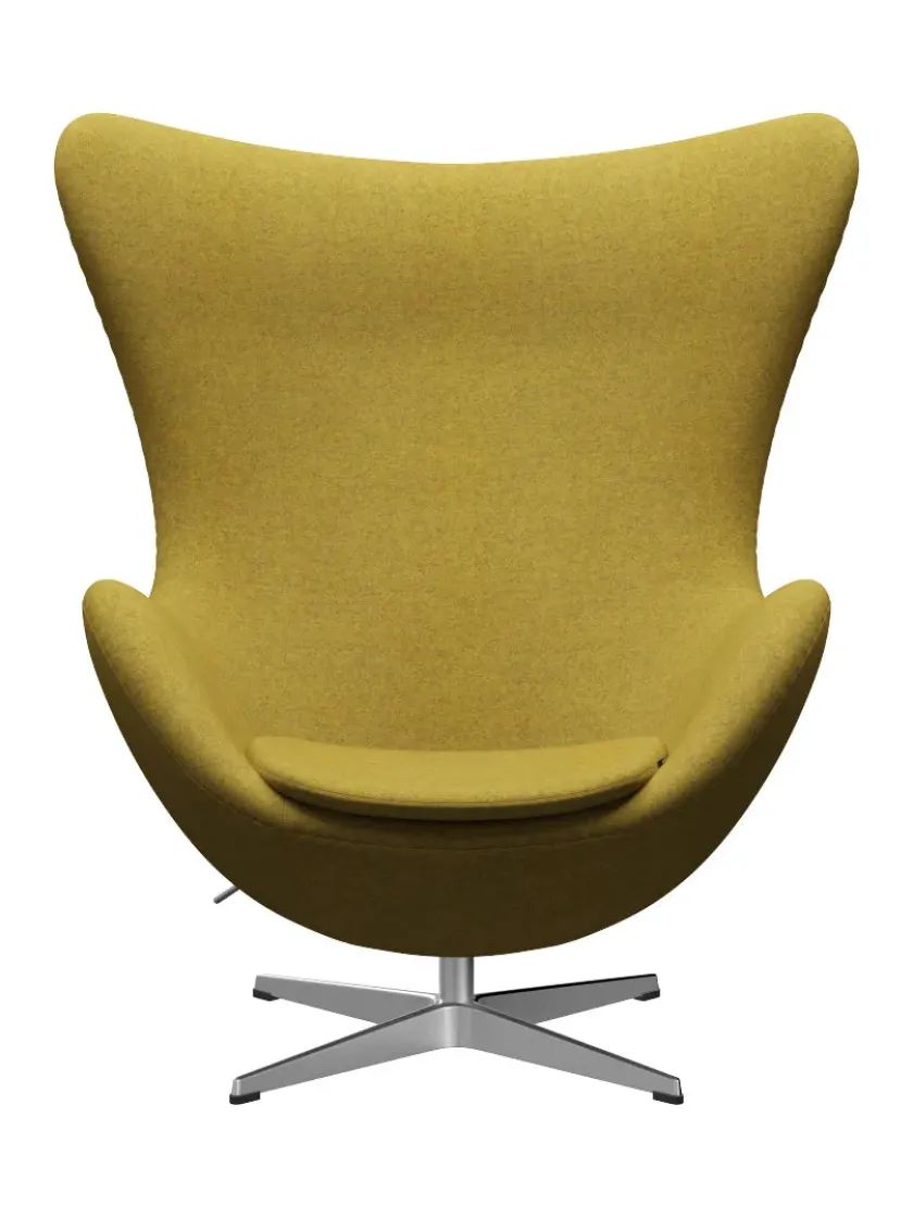 Fritz Hansen 3316 Ægget af Arne Jacobsen stofgr. 2> Loungestole|Lænestole