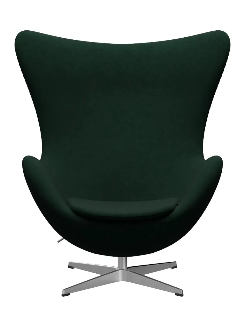 Fritz Hansen 3316 Ægget af Arne Jacobsen stofgr. 2> Loungestole|Lænestole