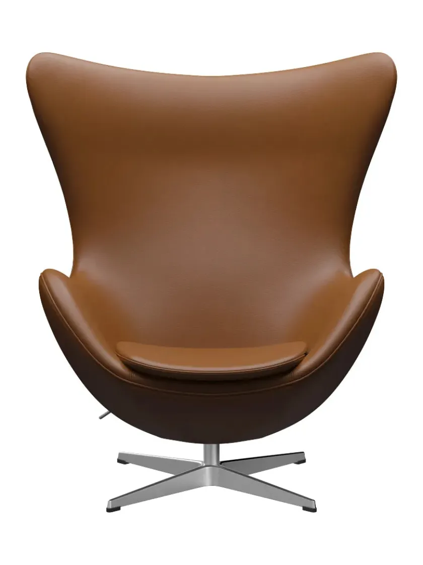 Fritz Hansen 3316 Ægget af Arne Jacobsen stofgr. 2> Loungestole|Lænestole