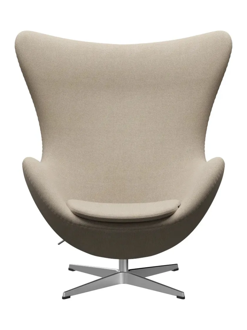 Fritz Hansen 3316 Ægget af Arne Jacobsen stofgr. 2> Loungestole|Lænestole