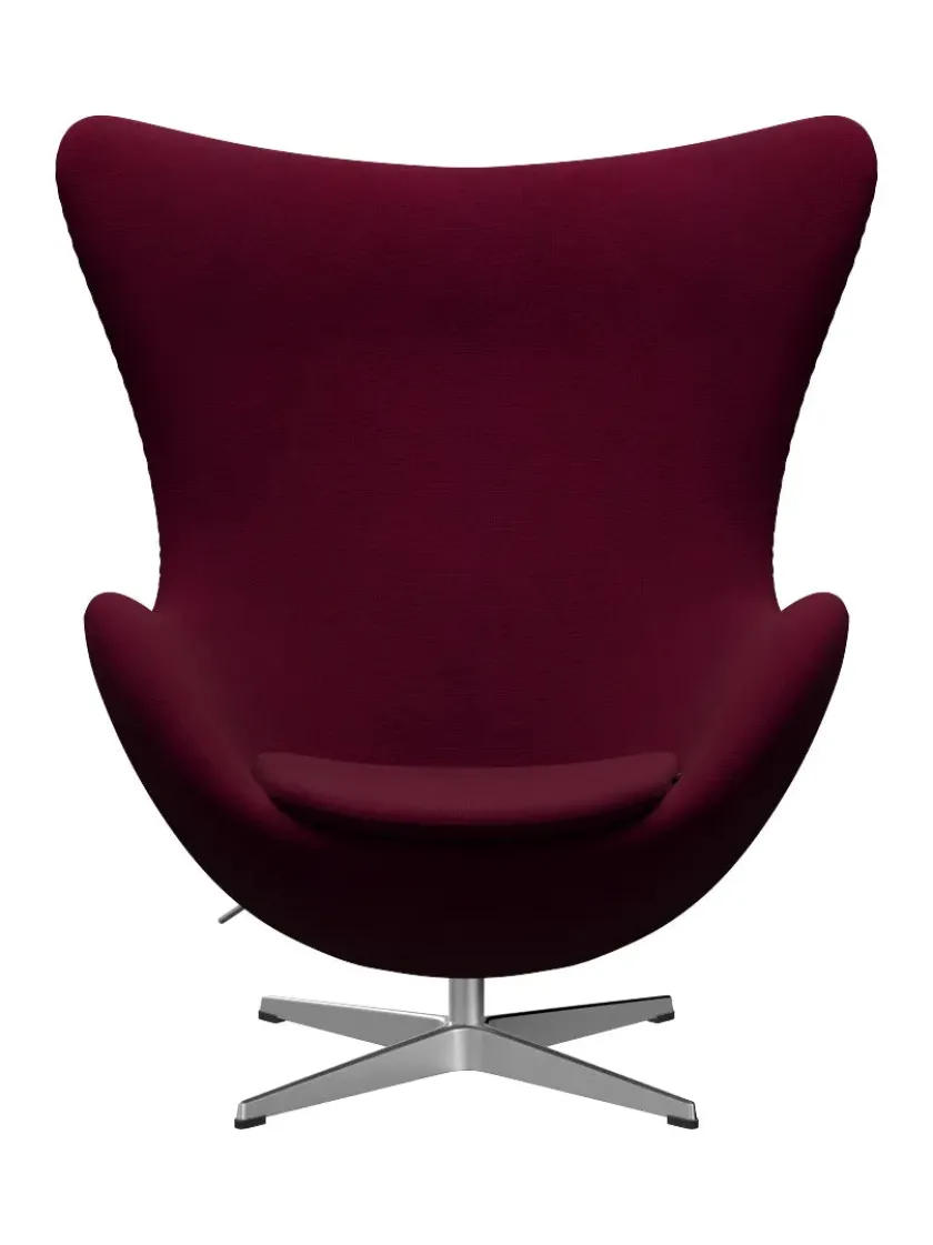 Fritz Hansen 3316 Ægget af Arne Jacobsen stofgr. 2> Loungestole|Lænestole
