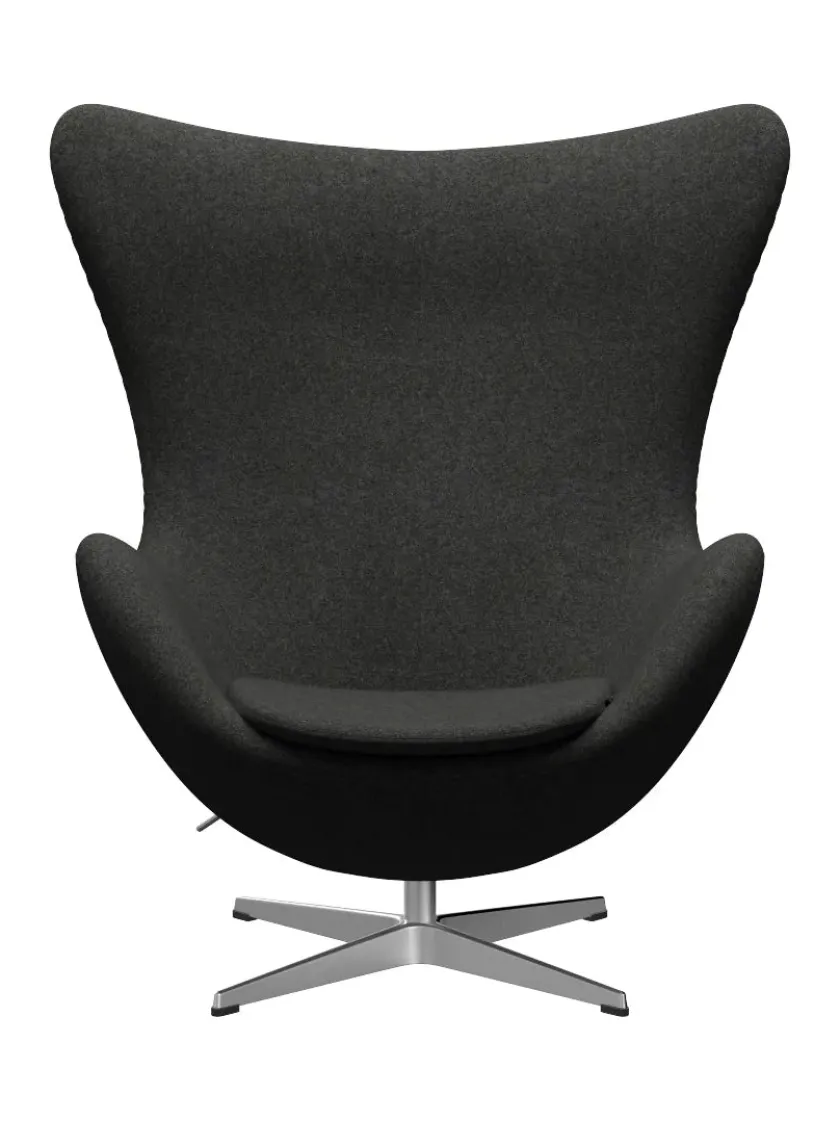 Fritz Hansen 3316 Ægget af Arne Jacobsen stofgr. 2> Loungestole|Lænestole