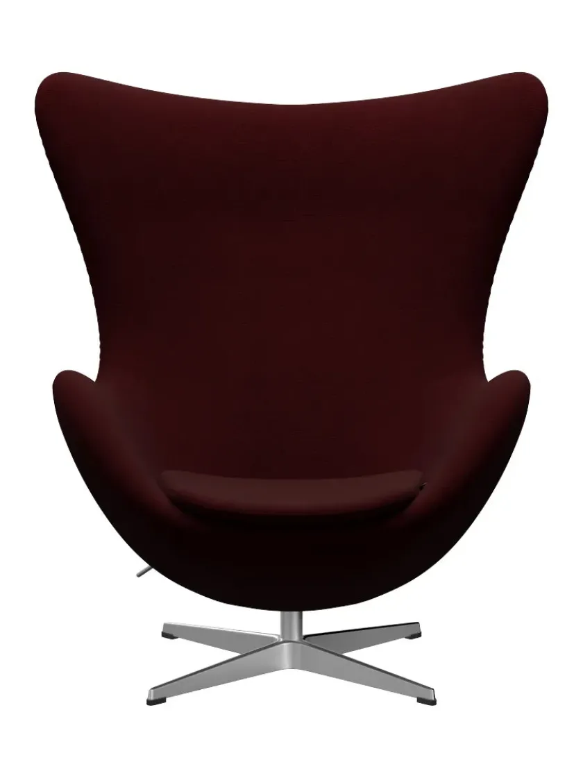 Fritz Hansen 3316 Ægget af Arne Jacobsen stofgr. 2> Loungestole|Lænestole