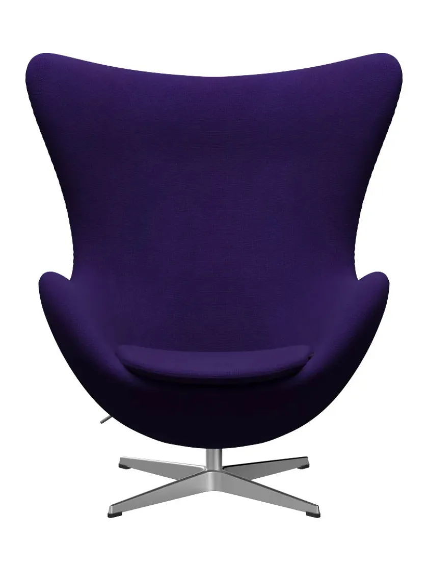 Fritz Hansen 3316 Ægget af Arne Jacobsen stofgr. 2> Loungestole|Lænestole