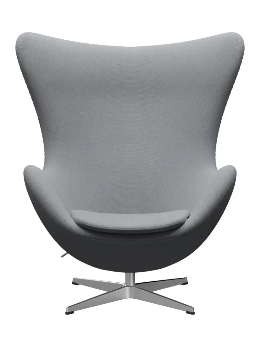 Fritz Hansen 3316 Ægget af Arne Jacobsen stofgr. 2> Loungestole|Lænestole
