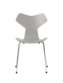 Fritz Hansen 3130 Grand Prix stol i farvet ask af Arne Jacobsen><noscript><img width=