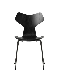 Fritz Hansen 3130 Grand Prix stol i farvet ask af Arne Jacobsen><noscript><img width=