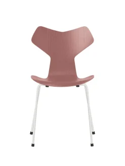 Fritz Hansen 3130 Grand Prix stol i farvet ask af Arne Jacobsen><noscript><img width=